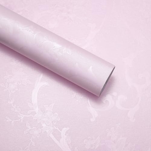 Papier peint floral pivoine en vinyle imperméable et adhésif 60x900cm