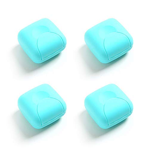 Milky House Travel Soap Case, Plastic Travel Soap Container Box Mini Outdoor Hiking