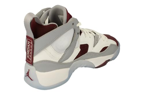 Nike Air Jordan Jumpman Two Trey GS Basketball Trainers DQ8431 Sneakers Shoes (UK 5.5 us 6Y EU 38.5, White Cherrywood red 103)3