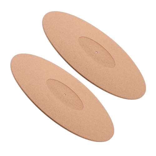 HEMOTON Vinyl Recorder Mat Turntable Mat Cork Record Pad Record Player Accessories Static Protection Pad