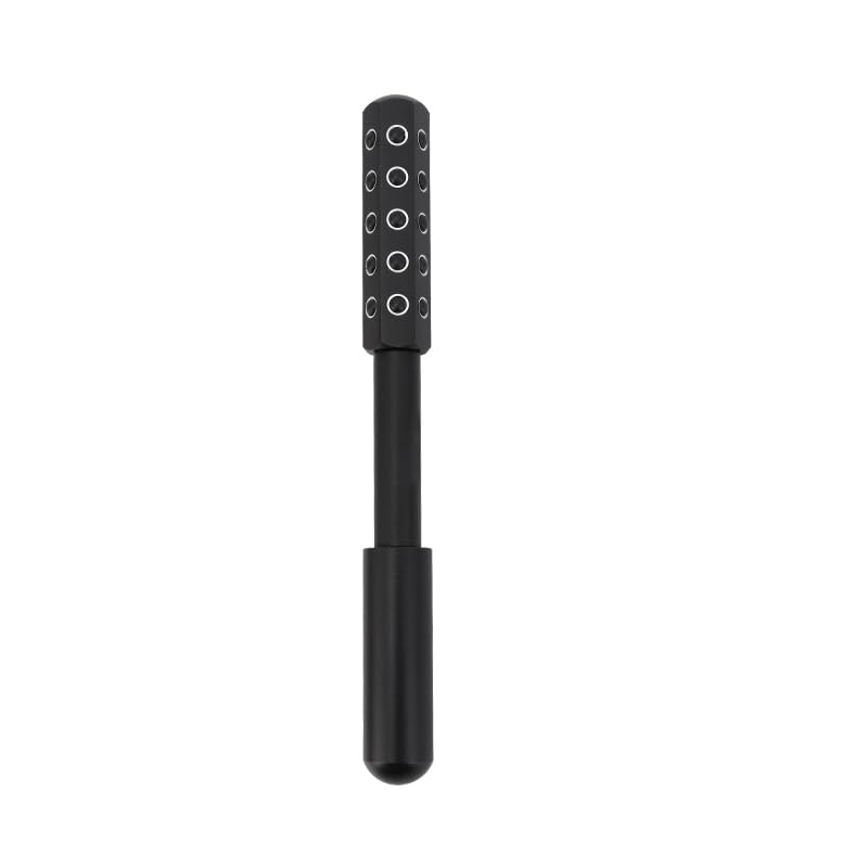 30-Stone Facial Roller - Cooling Face Neck Massager Tool for Skin Rejuvenation 360 Contouring with Germanium Stones Aircraft