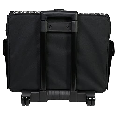 Everything Mary KKPPOA19118 Collapsible Cheetah Print Rolling Sewing Machine Tote - Sewing Machine Case Fits Most Standard Brother & Singer Sewing Machines, Sewing Bag With Wheels & Handle thumb #8