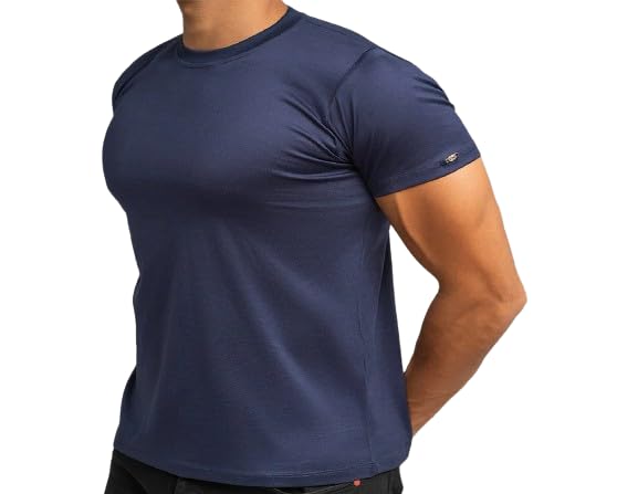 Genericcottonil Egyptian Cotton Mens T Shirts Mercerise Short