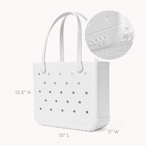 Image of BOGG BAG Medium Tote - 15 inch x 12.5 inch x 5 inch - Durable, Washable, Tip-proof - Beach, Pool, Boat, Work, Sports