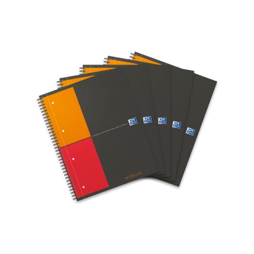 Cahier A4+ Oxford International à petits carreaux 5mm 160 pages reliure intégrale