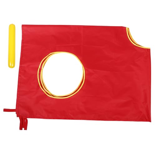 ERINGOGO Rainbow Parachute for Interactive Play Equipment for Outdoor Games and Cooperative Activities for Preschool Learning and Gymnastics Skills Development