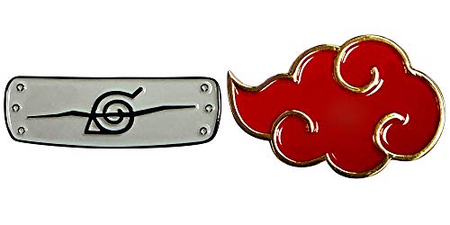 Ripple Junction Naruto Shippuden Symbols & Icons 2 Pack Enamel Pins One Size Multicoloured