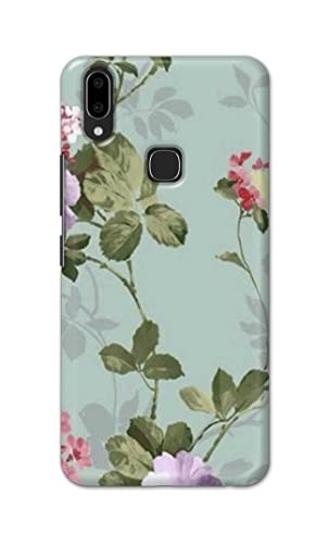 Image of Printed Hard Back Cover Case for Vivo V9 | V9 Youth | Vivo Z1 | Vivo Y89 Back Cover (Floral Painting) -1302