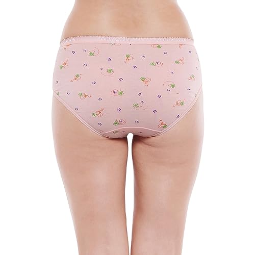 Image of BODYCARE Women's Premium Printed Cotton Briefs in 3000