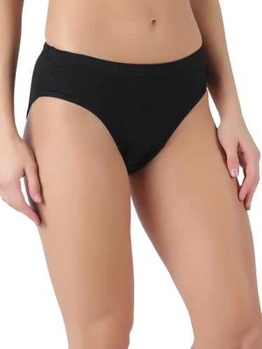 Image of Dollar Lehar Super Combed Cotton Women's Solid Hipster Panty - Actual Colour May Vary