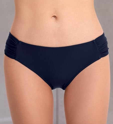 Image of Women's Bathing Suit Bottoms Full Coverage Ruched Bikini Tankini Bottom Swimsuit Brief