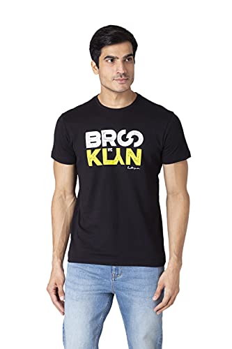 Image of Red Tape Men's Black T-Shirt