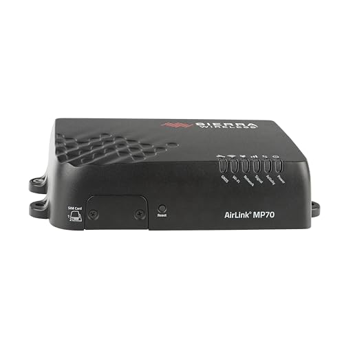 Image of Sierra Wireless Semtech MP70 LTE-A Pro Mobile Router - Includes 1-Year Airlink Complete - 3x3 MIMO Wi-Fi 5 - IP64 Rated for Outdoor Use - FirstNet Ready