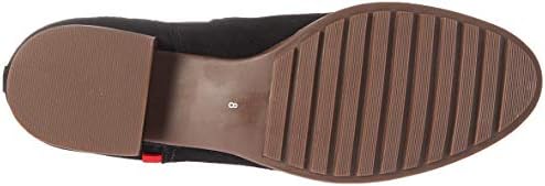 Marc Joseph New York Women's Leather Made in Brazil Ankle Bootie Boot, Black Suede, 5 | Image 3