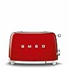   SMEG-2-Slice-Toaster-with-6-Presets-and-Defrost-Function-and-Removable-Crumb-Tray-TSF01RDUS-RED