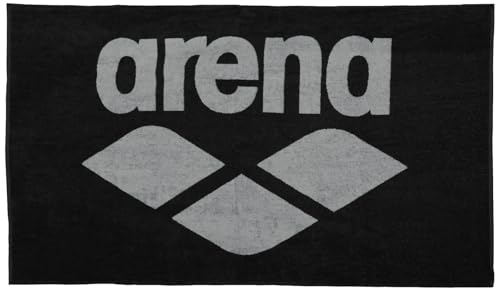 ARENA Pool Soft Serviettes De Piscine Black-Grey One Size