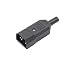 Produktbild B2Q Netzstecker Kaltgerätestecker Stecker 3 polig 10A (0306)