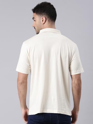 Image of Classic Polo Men's Half Sleeve Polo Neck Authentic Fit Solid Cotton T-Shirt