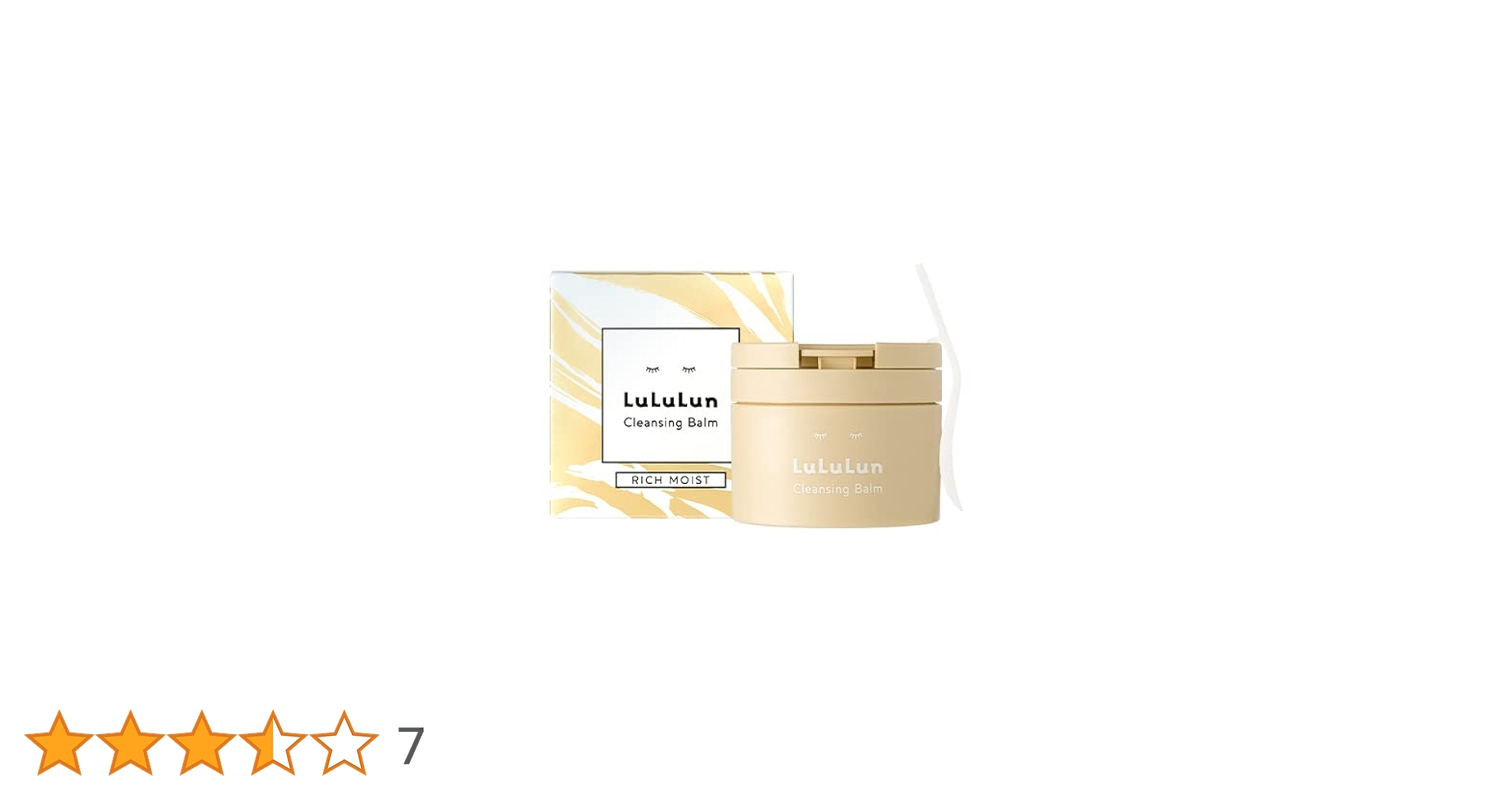 LuLuLun Cleansing Balm リッチモイスト 90g　3個セット LuLuLun - Cleansing Balm Rich Moist | YesStyle