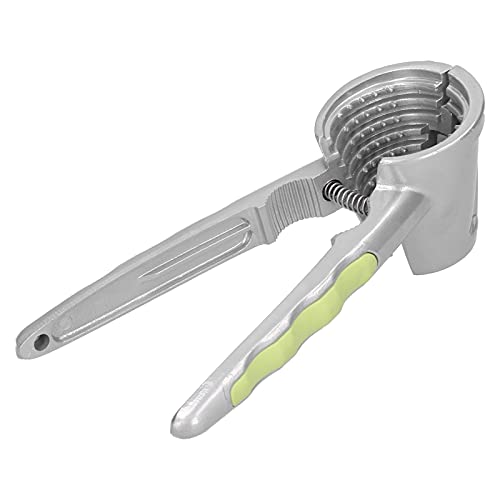 Semme Pecan Cracker, Chestnut Cracker Tool Heavy Duty Nutcracker with Walnut Needle, Walnut Plier Tool for Walnuts Pecan Nut Hazelnuts Or Other Nuts (Yellow)