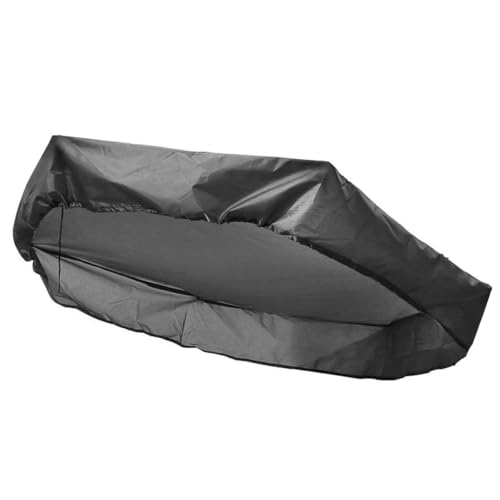 Genérico Cubierta para Arenero de Jardín 120x120 Cm, Funda Resistente de Tela Oxford Negra, Protector y Anti-UV para Piscina Infantil y Caja de Arena al Aire Libre