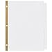 Avery Big Tab Write & Erase Dividers for 3 Ring Binders, 5-Tab Sets, 48 Binder Divider Sets (23075)