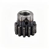 Engranaje de acero inoxidable, Hardware Rotación m 1 pieza 1,5 módulo 10 dientes engranaje recto piñón diámetro 6 mm 8 mm engranaje del motor 1,5 m 10T 45 engranaje de piñón cónico de acero (color: 8