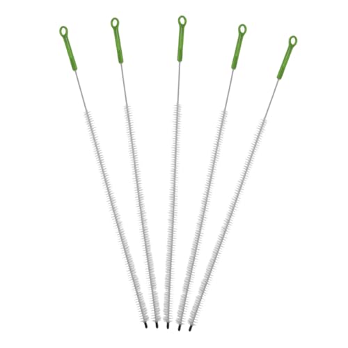 GALPADA 5 Piezas Cepillo Limpieza Drenaje Flexible para Desatascar para Fregaderos Duchas y Lavabos Herramienta de Limpieza Eficaz y Duradera
