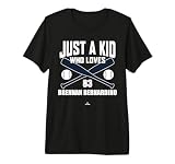 Just A Boy Who Loves Brennan Bernardino Boston Baseball Premium Tri-blend T-Shirt