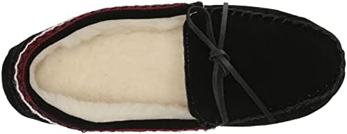 MUK LUKS Women's Jane Moccasin Slipper, Ebony, 9 | Image 4