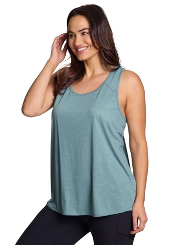 RBX Active Women's Plus Size Sleeveless Relaxed Fashion Workout Yoga Tank Top4