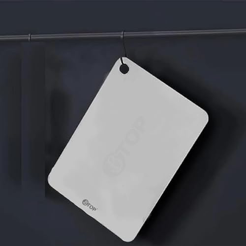 Image of Btop Stainless Steel Chopping Board, Corrosion Resistant, Waterproof, Rust-Proof, Professional Kitchen Equipment (Steel Reguler Size O Chopping Board)