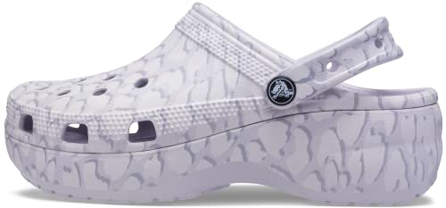 Image of Crocs Women's Classic Graphic Platform Clogs