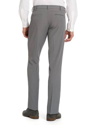 Van Heusen Mens Stain Shield Stretch Slim Fit Flat Front Dress Pant2