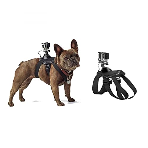 Hundegeschirr Für Gopro, Weiches Und Verstellbares Gopro-Hundegeschirr Für Große, Mittlere Und Kleine Hunde Kann Zur Brust- Und Rückenfixierung Verwendet Werden