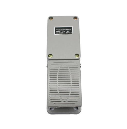 Interruptor de pie YDT1-17 para control manos libres en botón eléctrico 6A 2