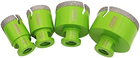 FACHLICH Diamond Drill Core Bits Set 6/6/8mm Tile Hole Saw Kit Vacuum Brazed M14 Connection for Tile Porcelain Granite Marble