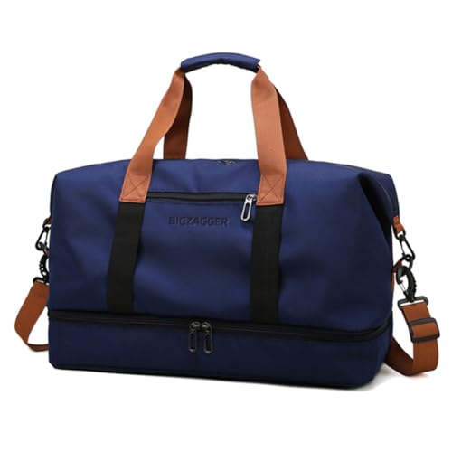 Bigzagger Travel Duffle Bag, All-Purpose Sports Bags Gym Bag for Men & Women