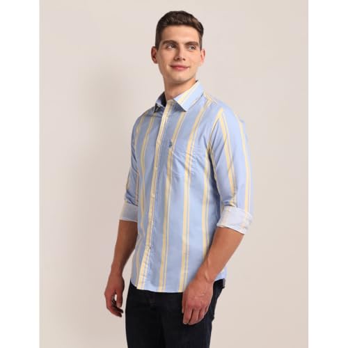 Image of U.S. POLO ASSN. Men's Cotton Regular Fit Shirt