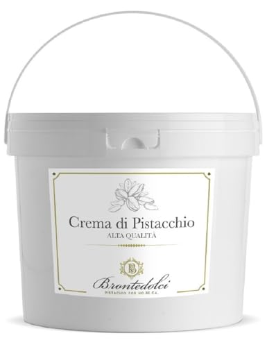 Brontedolci - Pistaziencreme mit 40% Pistazien - Aus Sizilien (Ätna) - (1kg)