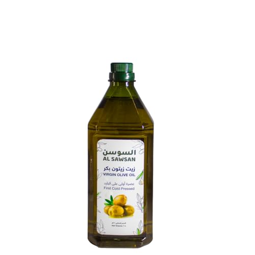 السوسان زيت زيتون بكر سعة 1 لتر