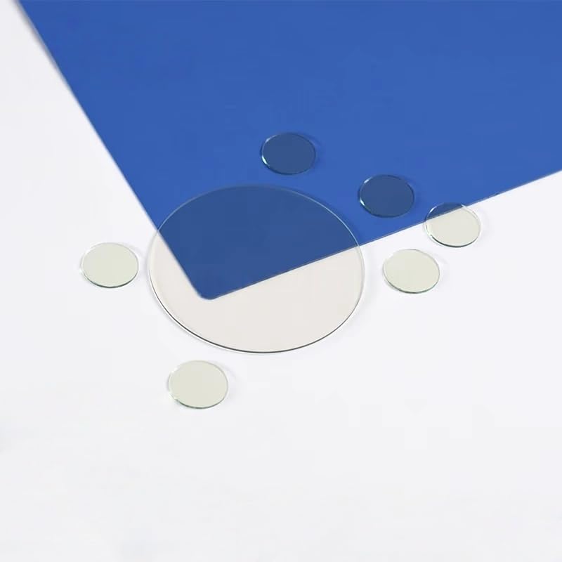 ITO Leitfähiges Glas, 1,1 mm Dicke, 10 Ω/□, 20 Stück pro Packung, rundes Glas für elektronische Anwendungen