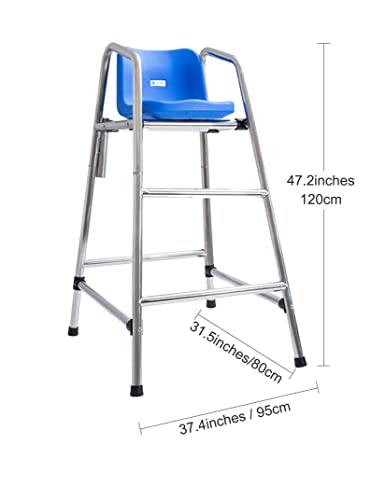 Escalera para piscina alta de acero y plástico 47 pulgadas miniatura 6