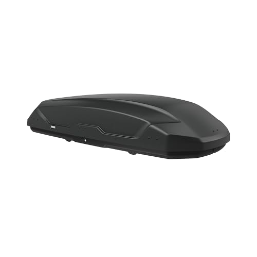 Thule Pulse 2 Aerodynamic roof Mounted Box, Size L, 16 cu ft, Dual-Sided Opening with Locks,...
