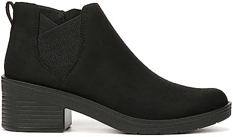BZees Womens Ontario Comfort Fashion Ankle Boots Black 8 W | Image 1