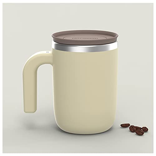FOXNSK Taza Batidora de Cafe Recargable, Taza Autoagitadora Eléctrico Auto Magnetic Mug Recargable Taza Batidora Colacao Hogar Oficina Taza Batidora Portatil Apropiado por Café/Proteína Polvo Cover
