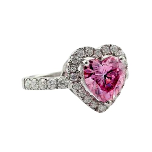 Bague de fiançailles saphir rose en argent : brillez sans compromis sur la durabilité