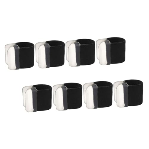 PLAFOPE 4Pairs Toe Separators for Men Women Bunion Relief Spacers Comfortable Reusable Foot Correctors for Overlapping Toes for Daily Wear