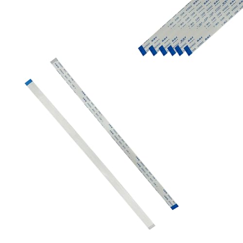 Cable plano flexible de 15 pines FFC 0.5mm pitch, 25 piezas
