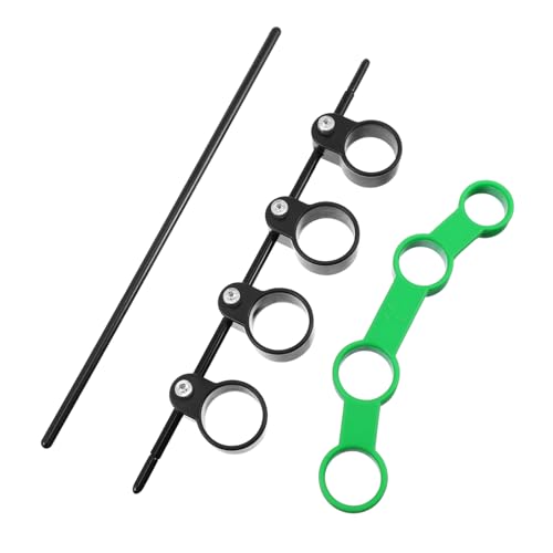 WESIEVYA 2個指拡張トレーナー ピアノ用 ギター用 初心者向け 指ストレッチ器具 携帯便利 可能 ベース ウクレレ サックス キーボード練習用